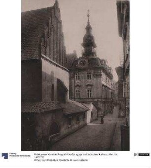 Prag, Alt-Neu-Synagoge und Jüdisches Rathaus