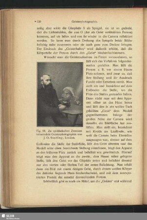 Zu spiritistischen Zwecken verwendete Geisterphotographie