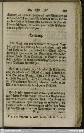 Toleranz