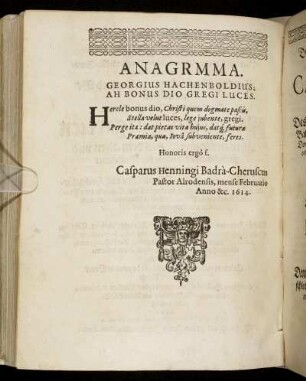 Anagramma.