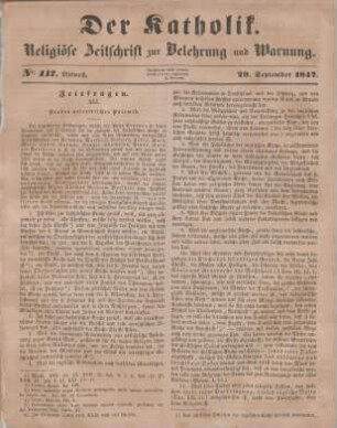 473-475 Zeitfragen : XLI. Proben puseyitischer Polemik