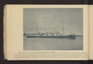 The L. & S. W. Ry. Co.'s Twin Screw Steamer "Victoria" - ...