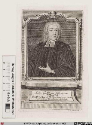 Bildnis Johann Gottfried Hermann