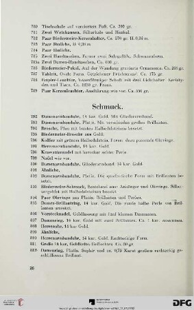 Schmuck (Nr. 792-826)