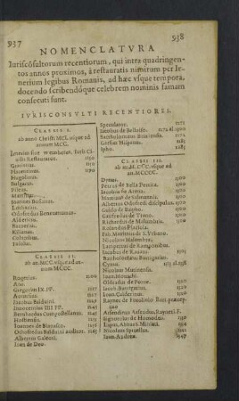 Nomenclatura
