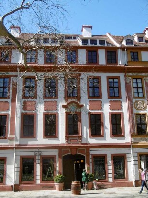 Dresden: Wohnhaus Hauptstraße 17 (Wohnhaus von Benjamin Thomae)