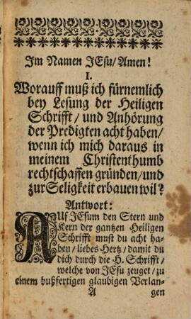 Christlicher Zuhörer, Oder was man zum rechtschaffenen Grunde in acht zunehmen habe das göttliche Wort recht andächtiglich zu lesen und anzuhören : Nebst einem Anhang von wahrer Gottseligkeit in der Furcht Gottes vorgestellet von einem Christl. Zuhörer