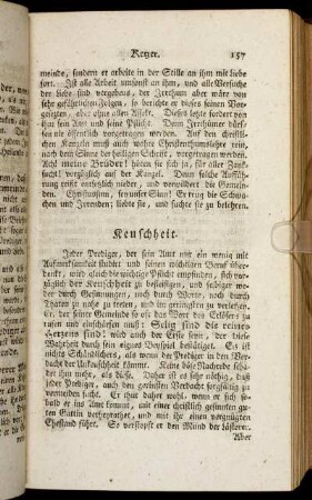 Keuschheit. - Kirchengebäude.