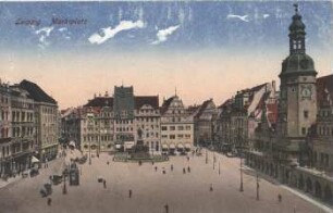 Leipzig: Marktplatz