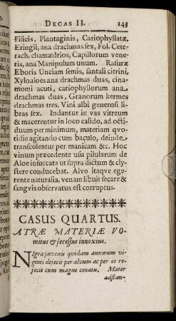 Casus Quartus. - Casus Decimus.