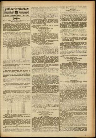Zweite Ausgabe vom Samstag, den 28. September 1918.