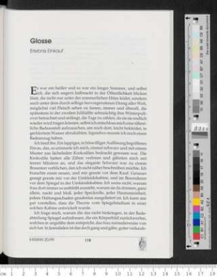 Erlebnis Einkauf : Glosse