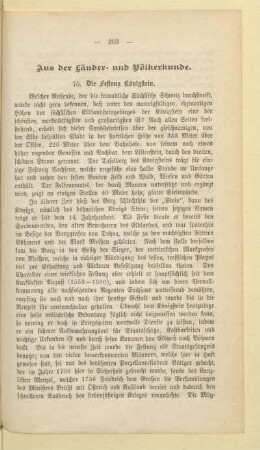 Aus der Länder- und Völkerkunde