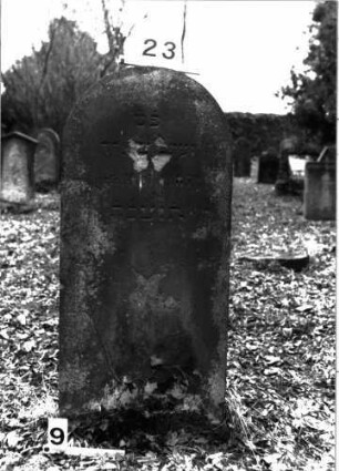 Grabstein A I/9/23