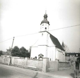 Belgershain. Johanneskirche (1681/1686; M. Beyer). Ansicht von Südwesten