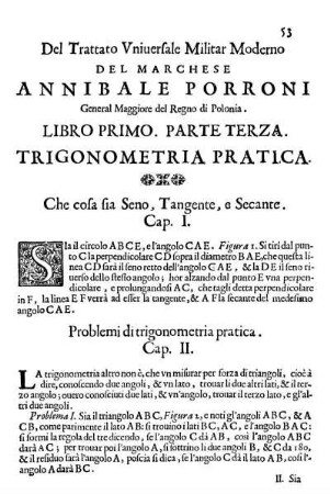 Parte Terza. Trigonometria Pratica.