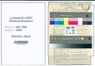 Entnazifizierung Jakob Reinders , geb. 18.06.1903 (Gaertnerhilfe)