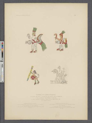 Formas de Huitzilopochtli.