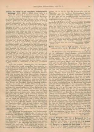 176-178 [Rezension] Recalde, J. de, Clément XIV: Le Bref ‚Dominus ac Redemptor‘ portant suppression de la Compagnie de Jésus