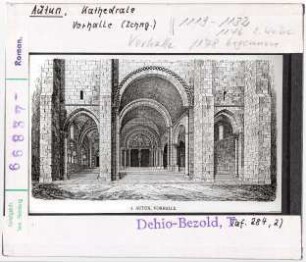 Autun: Kathedrale Saint-Lazare, Vorhalle