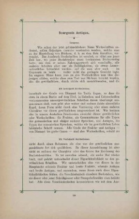 Bourgeois Antiqua