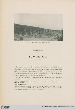 Chapitre III: La Vieille Place
