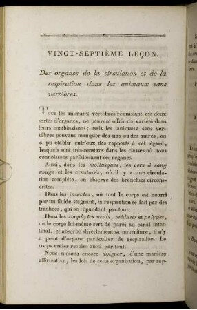 Vingt-Septiéme Leçon.