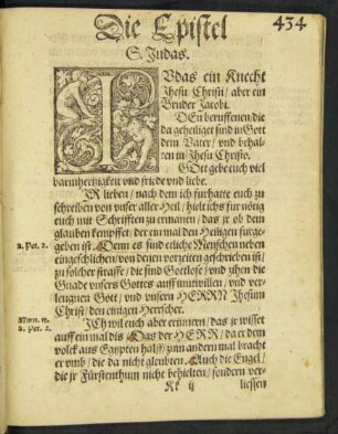 Die Epistel S. Judas.