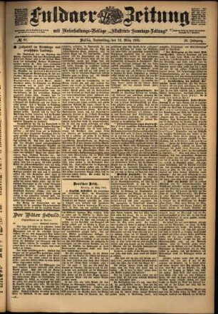 Ausgabe vom Donnerstag, den 13. März 1902.