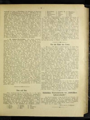 Von der Ernte des Todes : [August Stratmann] ; [Nekrolog]