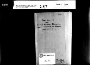 Stadt Warendorf gegen Christoph Bernhard Zurmühlen wegen des Riegelwerks am Sandbrink vor dem Osttor