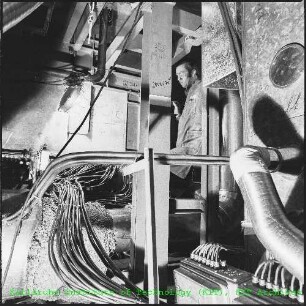 Blick in die Primärzelle der Kompakten Natriumgekühlte Kernenergieanlage (KNK)