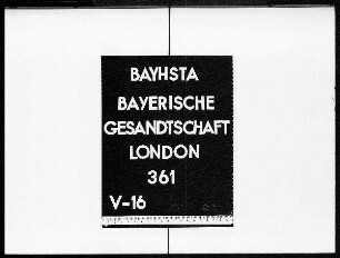 Briefwechsel von Joseph Xaver Freiherrn von Haslang mit Peter van Elsacker, dem kurbayerischen und kurpfälzischen Vertreter im Haag. II. Teil.