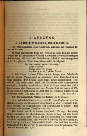 Medicinisch-chirurgische Monatshefte : kritisches Sammeljournal für praktische Heilkunde. 1857,2