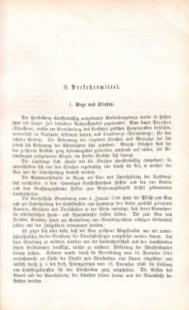 3) Verkehrsmittel.