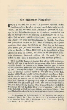 52-64 Ein moderner Platoniker