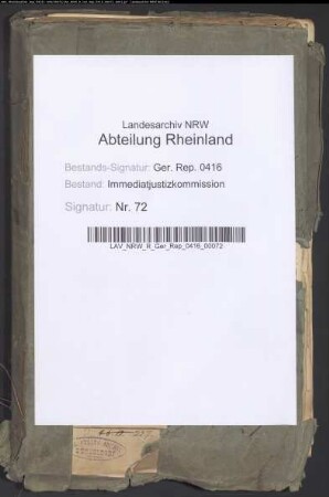 Regulativ über die Bemühungen zwischen Justiz und Verwaltungsbehörden.