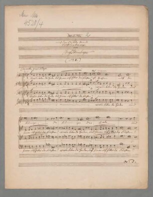 Motette 2 op. 40 - BSB Mus.ms. 4520-4