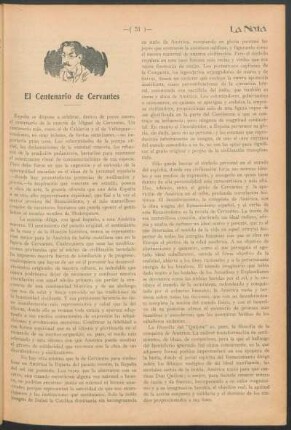 El Centenario de Cervantes