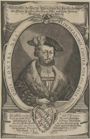 Bildnis von Wilhelm IV., Herzog von Bayern