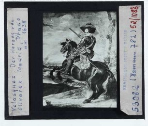 Velázquez, Reiterporträt von Gaspar de Guzmán, Herzog von Olivares (Madrid Prado P01181)