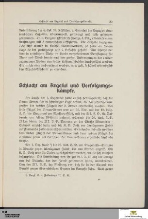 Schlacht am Argesul und Verfolgungskämpfe