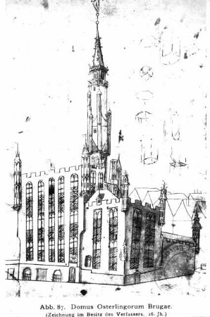 Brügge, Ansicht des Oosterlinghe Haus