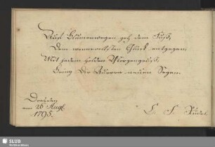 Bl. 80v-81r. Stammbucheintrag von Rudel, C. F.