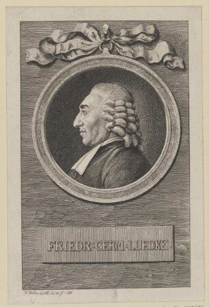Bildnis des Friedr Germ Luedke