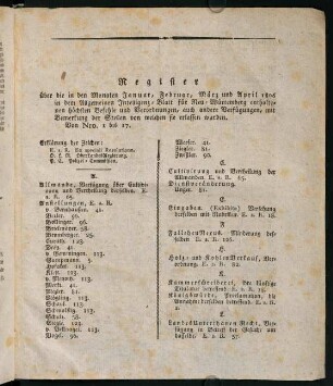 133-134, Register