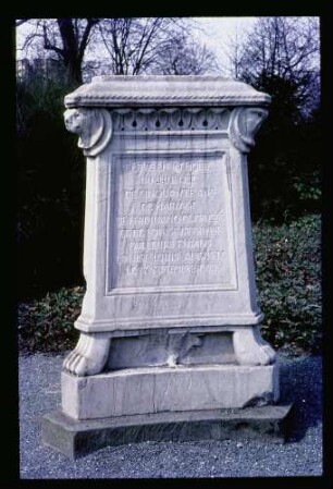 Im Bellevue-Park 26.4.69.
