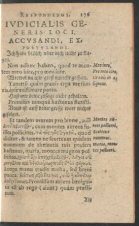 Iudicialis Generis Loci.