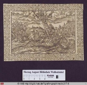 Jakob träumt von der Himmelsleiter (Gen. 28,11).