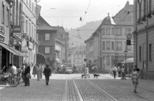 Fußgängerzone in der Pfinztalstraße in Durlach
